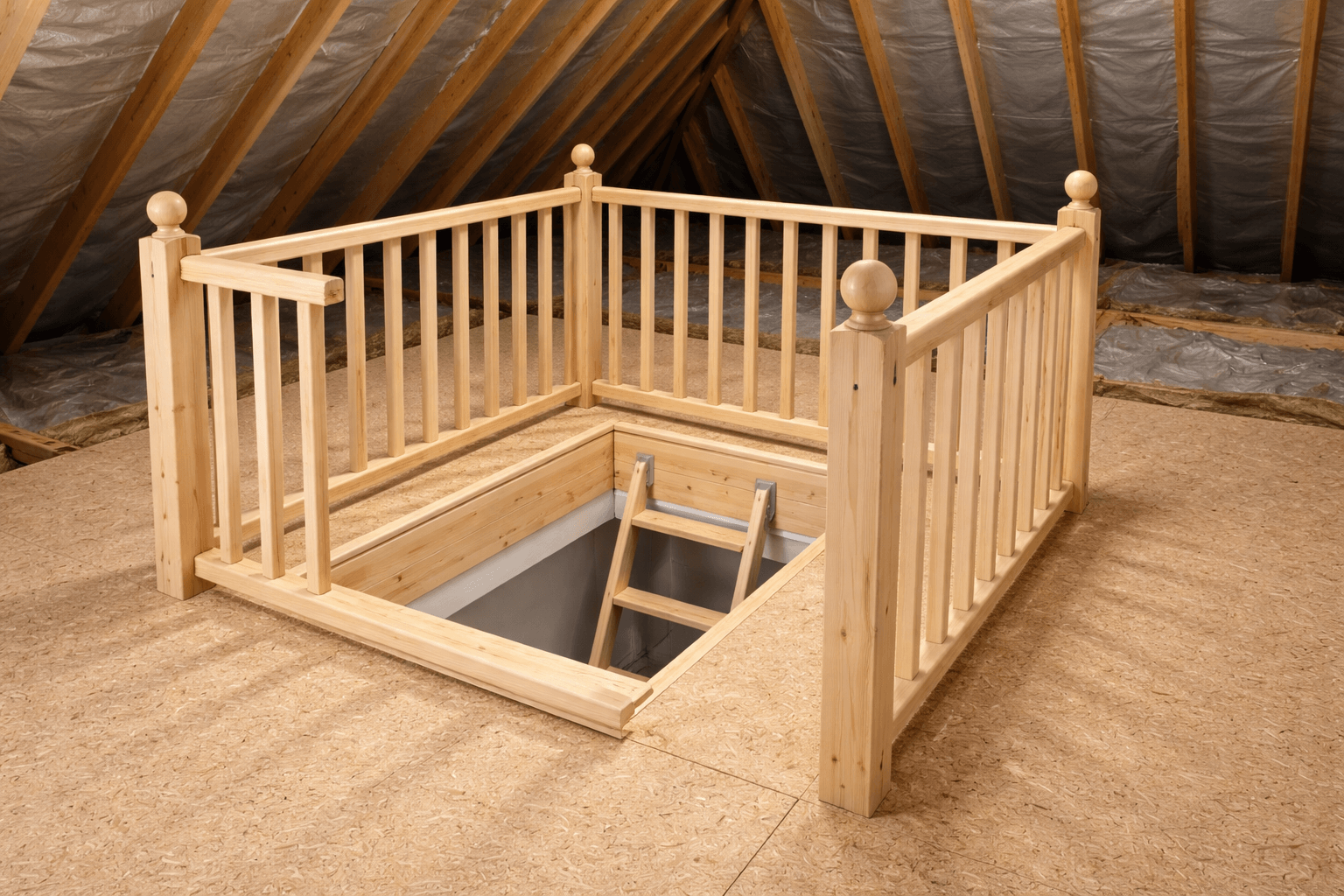 Loft Balustrade Safety Railing